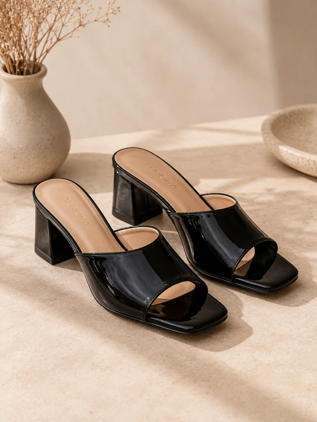 Mules de Charol